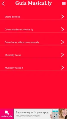 How to use musically android App screenshot 3